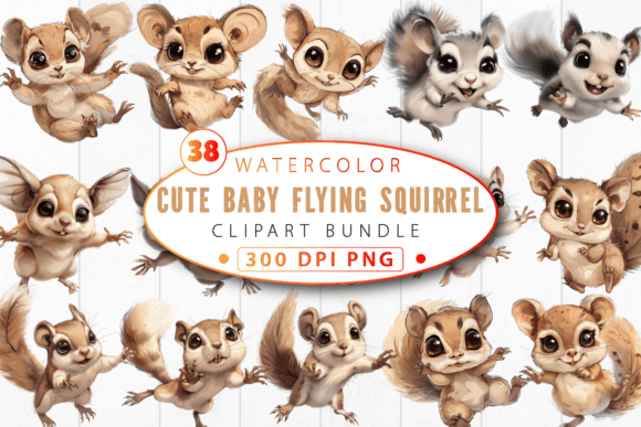Download Cute Baby Flying Squirrel Nursery Animal - Nursery animal Collection