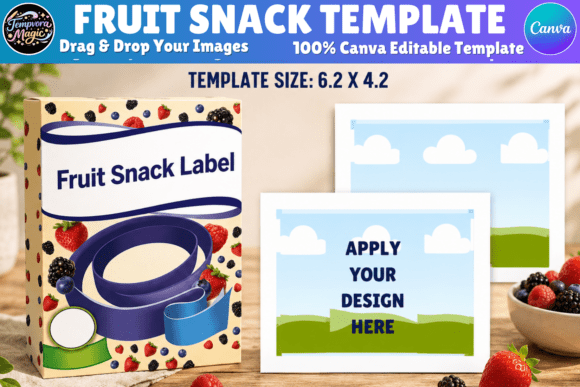 Download Fruit Snacks Wrapper Template - Wrapper Collection