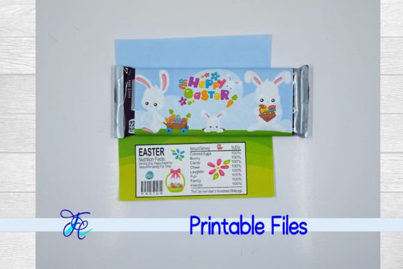 Download Happy Easter Candy Bar Wrapper - Wrapper Collection